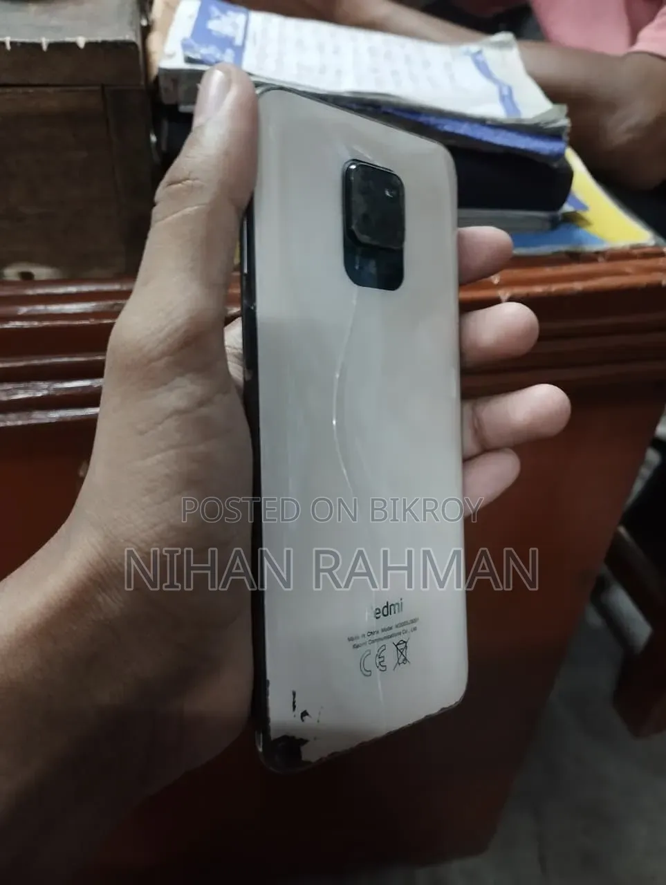 শাওমি রেডমি নোট ৯ প্রো ১২৮ জিবি সাদা
