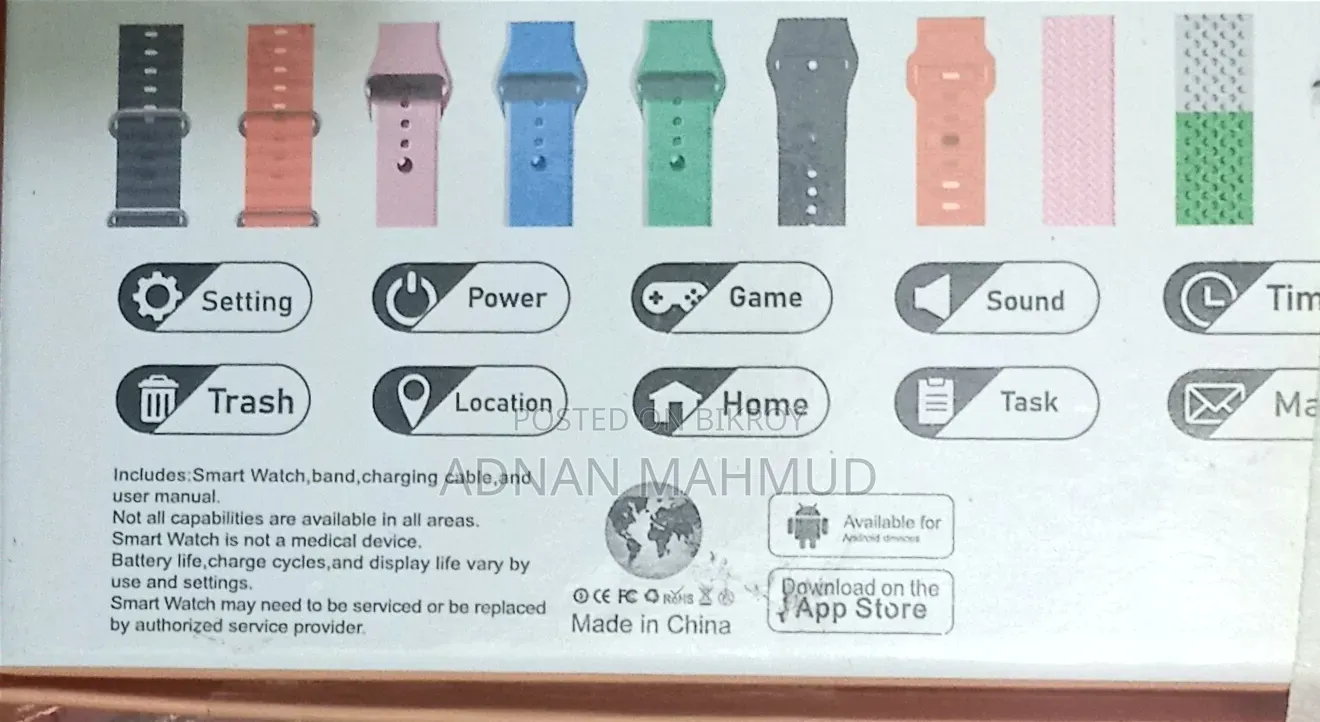 F1000 Multifunctional Smart Watch 1.99 Infinite Display