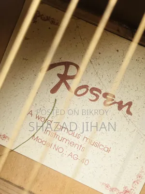 রোজেন এজি-৪০ একাউস্টিক গিটার বিক্রির জন্য!