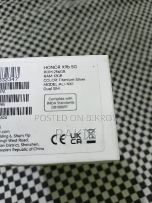 Honor X9b 5G 256 GB Silver
