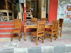 Dining Table Set With 6 Chairs