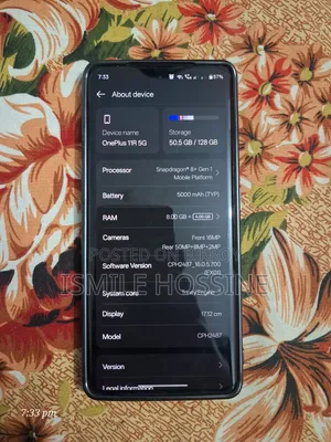 ওয়ানপ্লাস ১১আর ১২৮ জিবি ব্ল্যাক