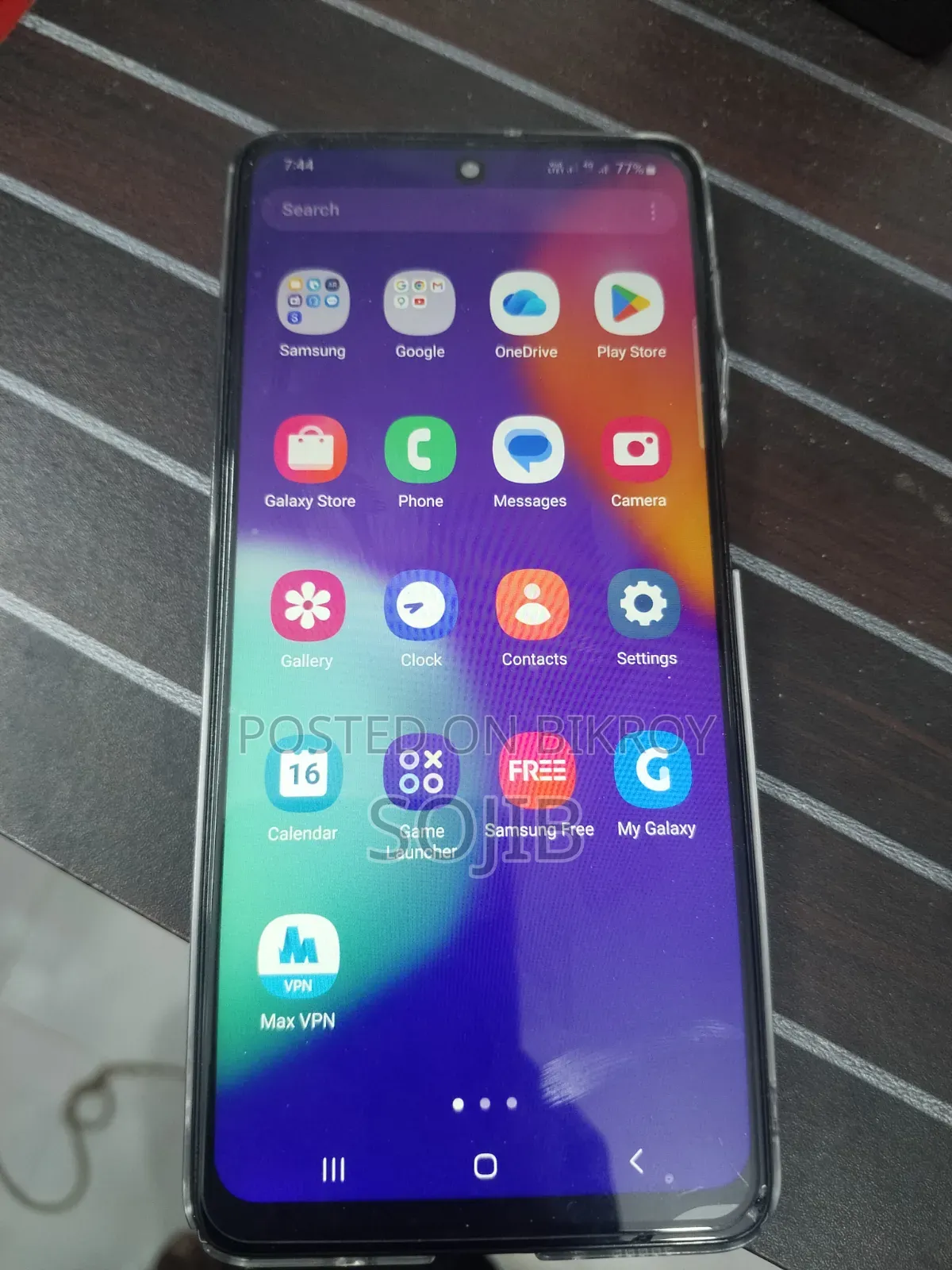 Samsung Galaxy M62 128 GB Black