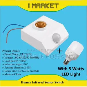 Motion Sensor Lamp – Automatic LED Motion Sensor Light