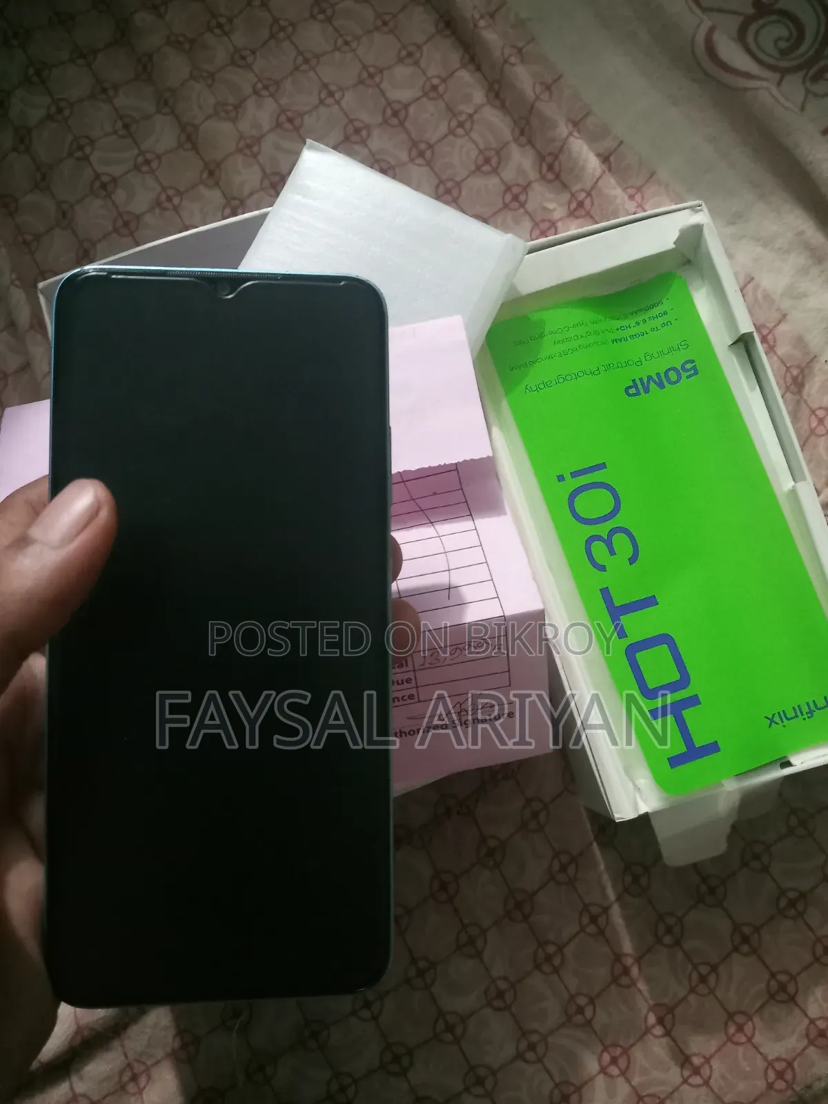 Infinix Hot 30i 128 GB Blue