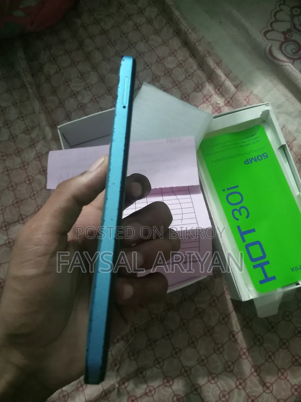 Infinix Hot 30i 128 GB Blue
