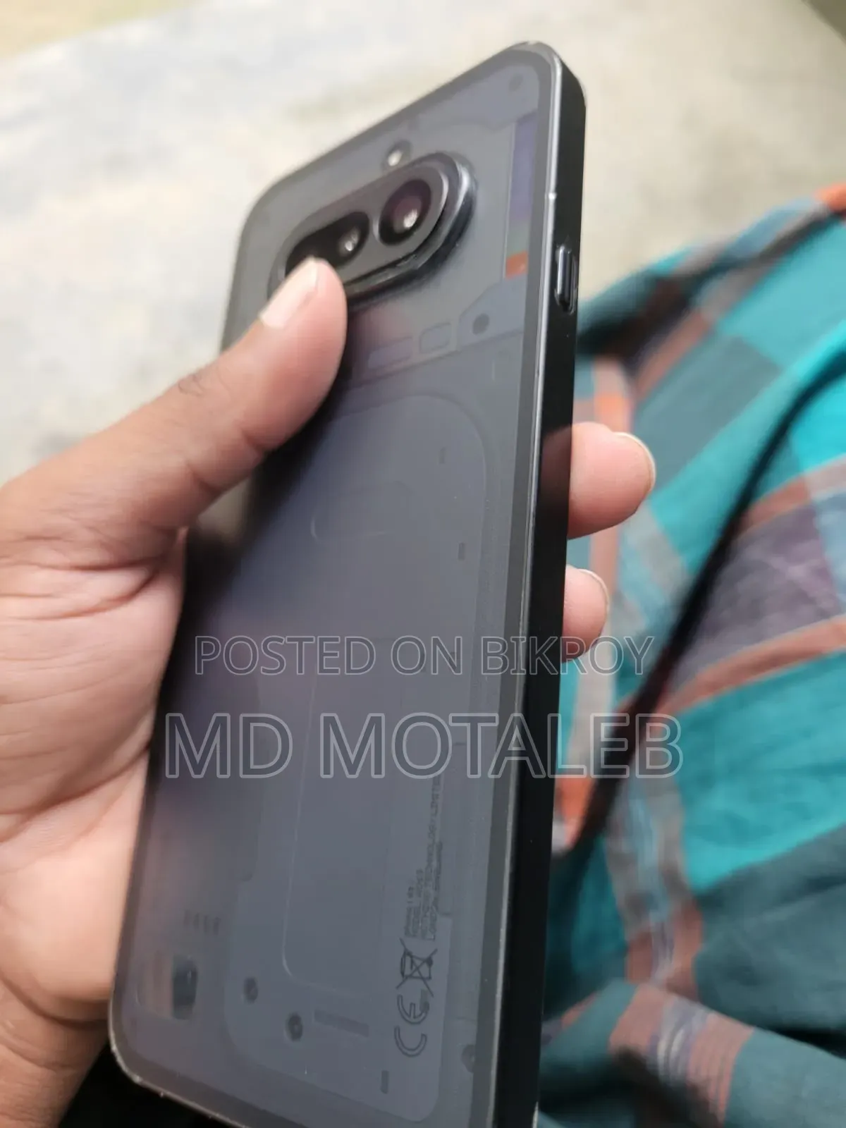 নাথিং ফোন ৪এ ১২৮ জিবি ব্ল্যাক