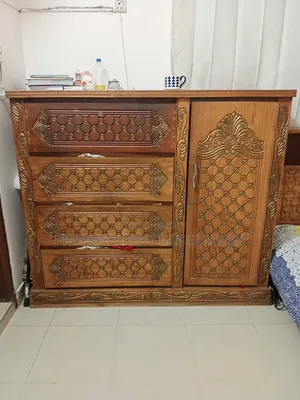 Bed and Wardrobe