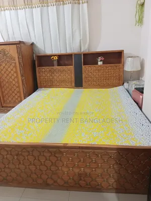 Bed and Wardrobe