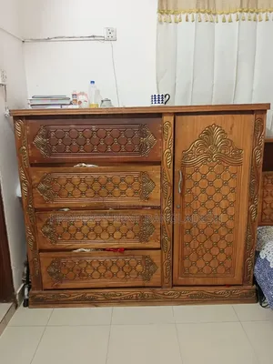 Bed and Wardrobe