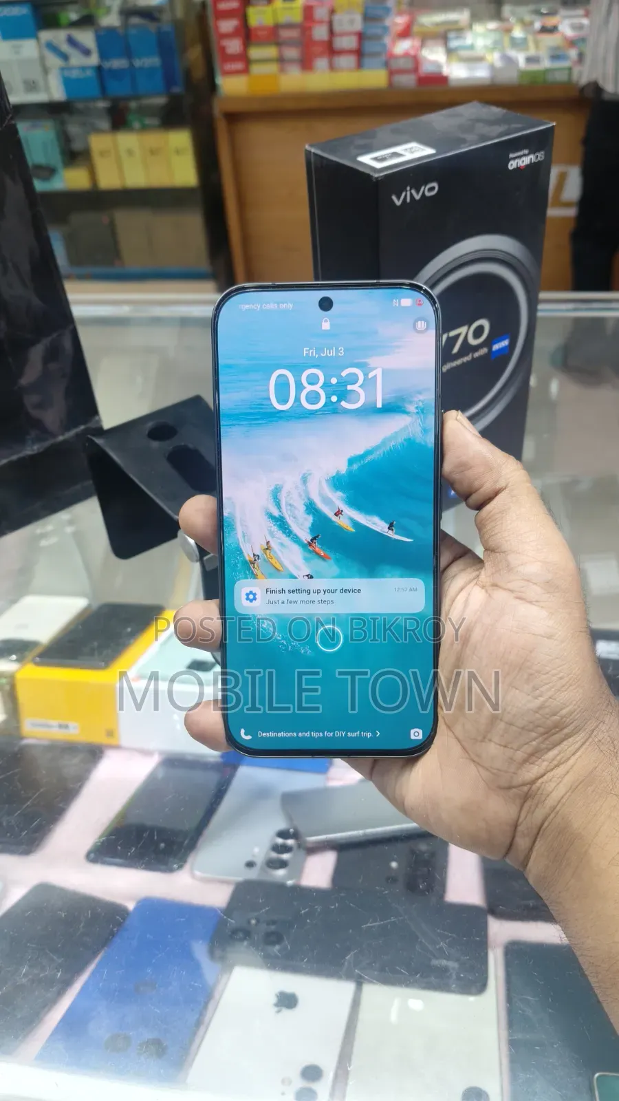 Vivo V70 256 GB Gray