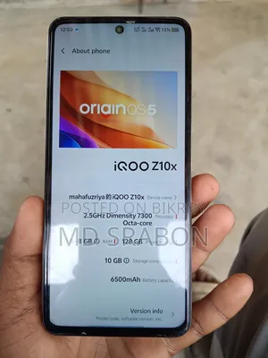 আইকু জেড১০এক্স ১২৮ জিবি সাদা