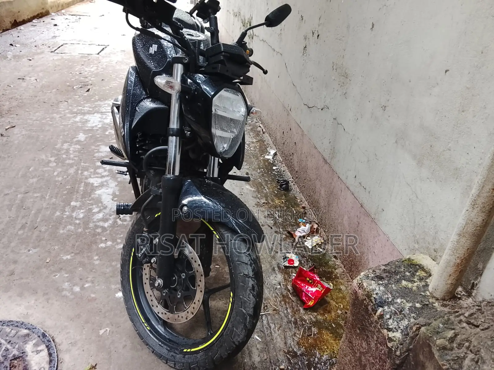 New Suzuki Gixxer 2025 Black