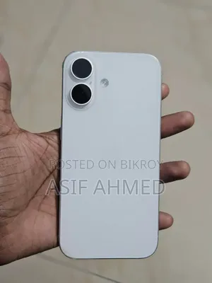 অ্যাপল আইফোন ১৬ ১২৮ জিবি হোয়াইট