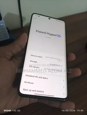 শাওমি রেডমি নোট ১৪ প্রো ১২৮ জিবি ব্ল্যাক