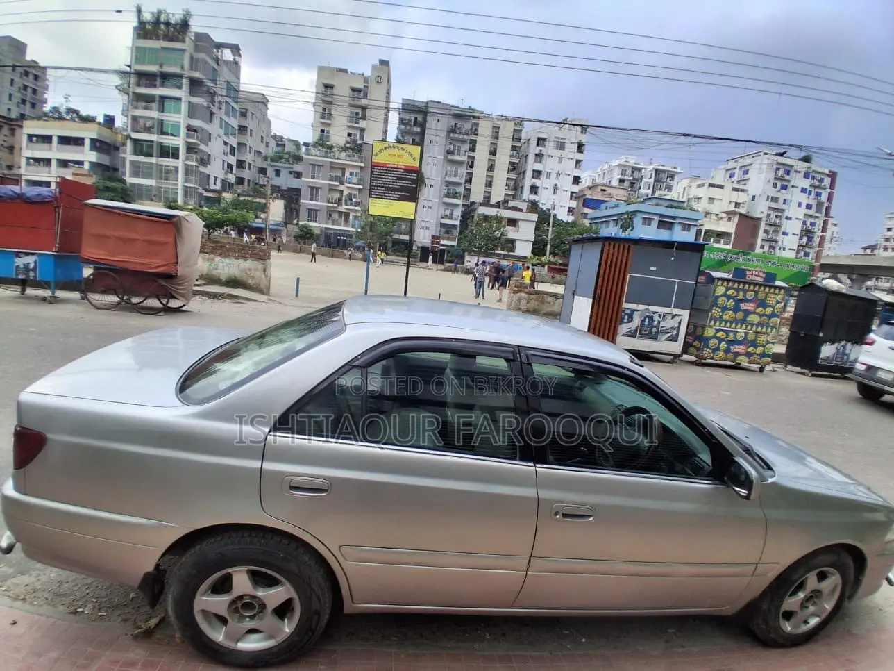 Toyota Carina 1.5 Front-Wheel Drive Sedan 1999 Silver