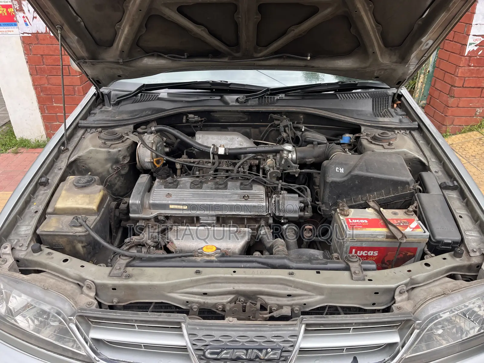 Toyota Carina 1.5 Front-Wheel Drive Sedan 1999 Silver
