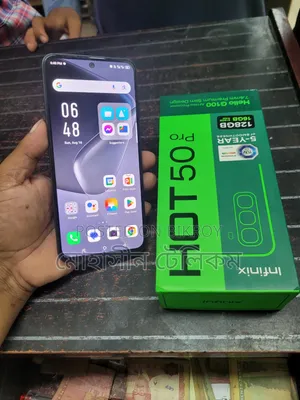 ইনফিনিক্স হট ৫০ প্রো ২৫৬ জিবি ব্ল্যাক