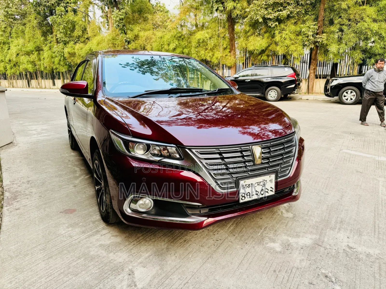 নিউ টয়োটা প্রিমিও ২০২১ মেরুন