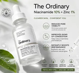 The Ordinary Niacinamide 10% + Zinc 1% Serum – 30ml