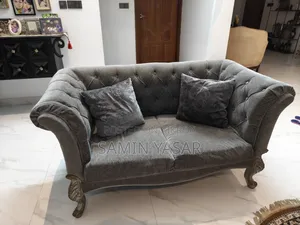২ সিটার ২ সেট মেহগনি সোফা