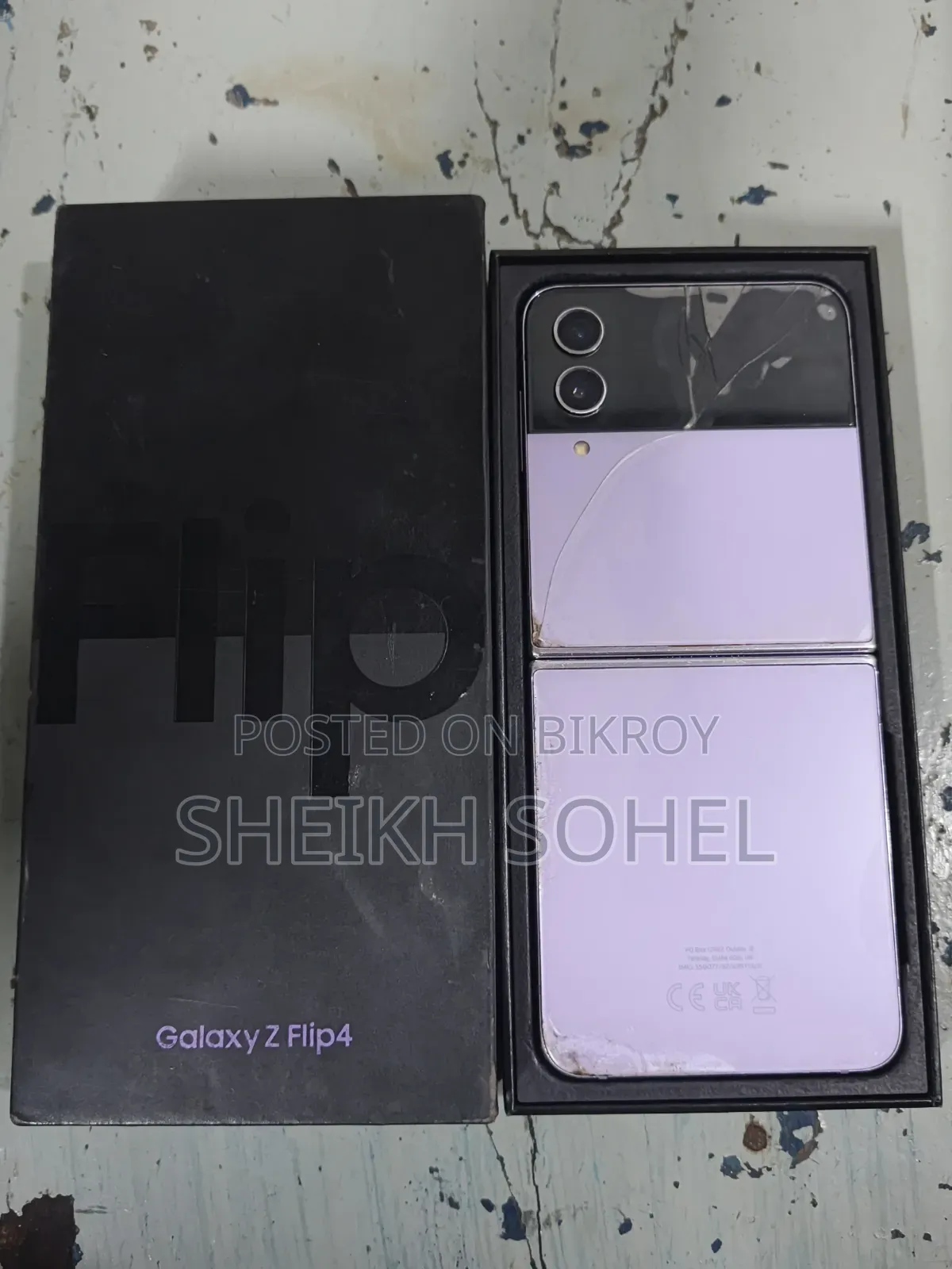 Samsung Galaxy Z Flip4 128 GB Purple
