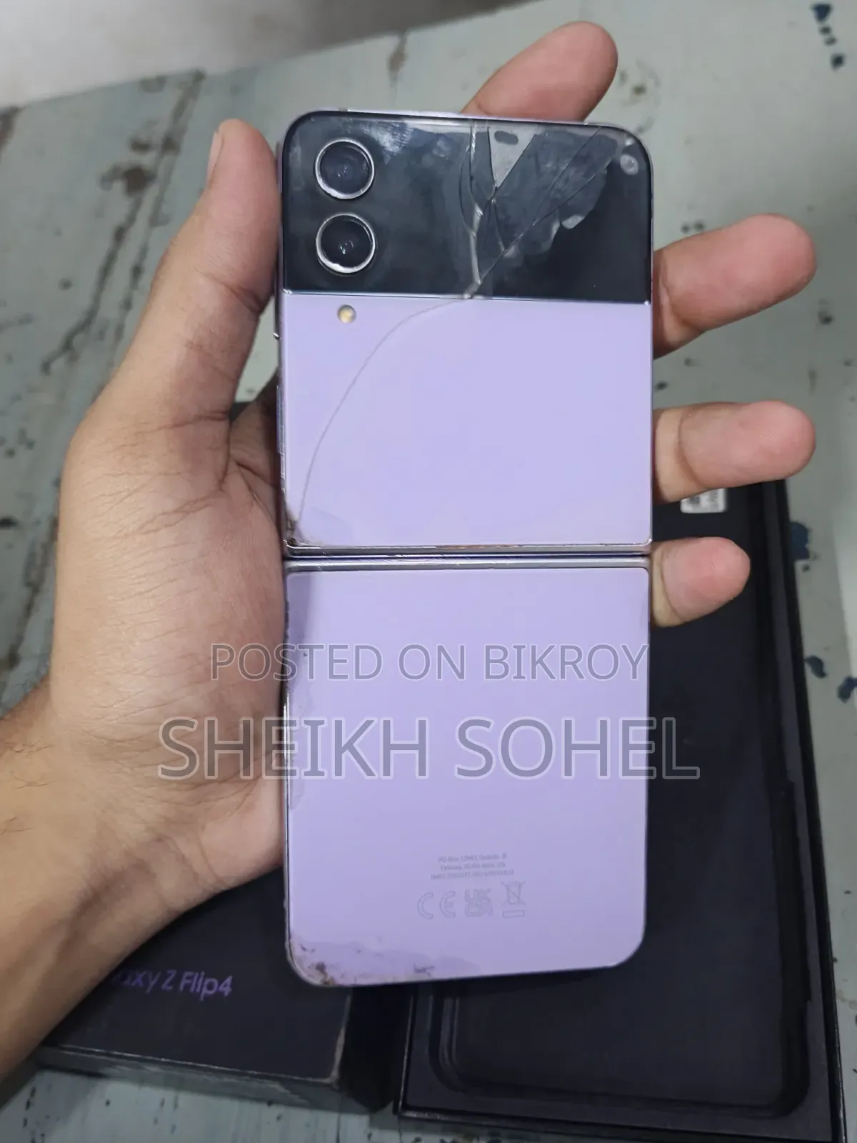 Samsung Galaxy Z Flip4 128 GB Purple
