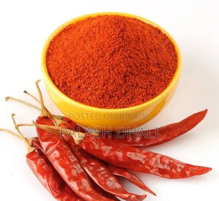 ১০০% ভাঙ্গানো মরিচের গুঁড়া