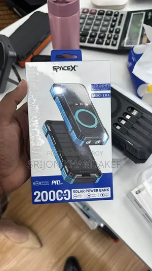 ২০০০০ এমএএইচ সোলার পাওয়ার ব্যাংক