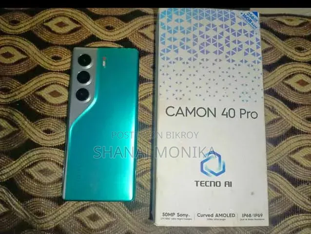 Tecno Camon 40 256 GB Green