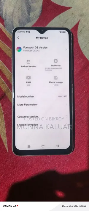 Vivo S1 Pro 128 GB Black