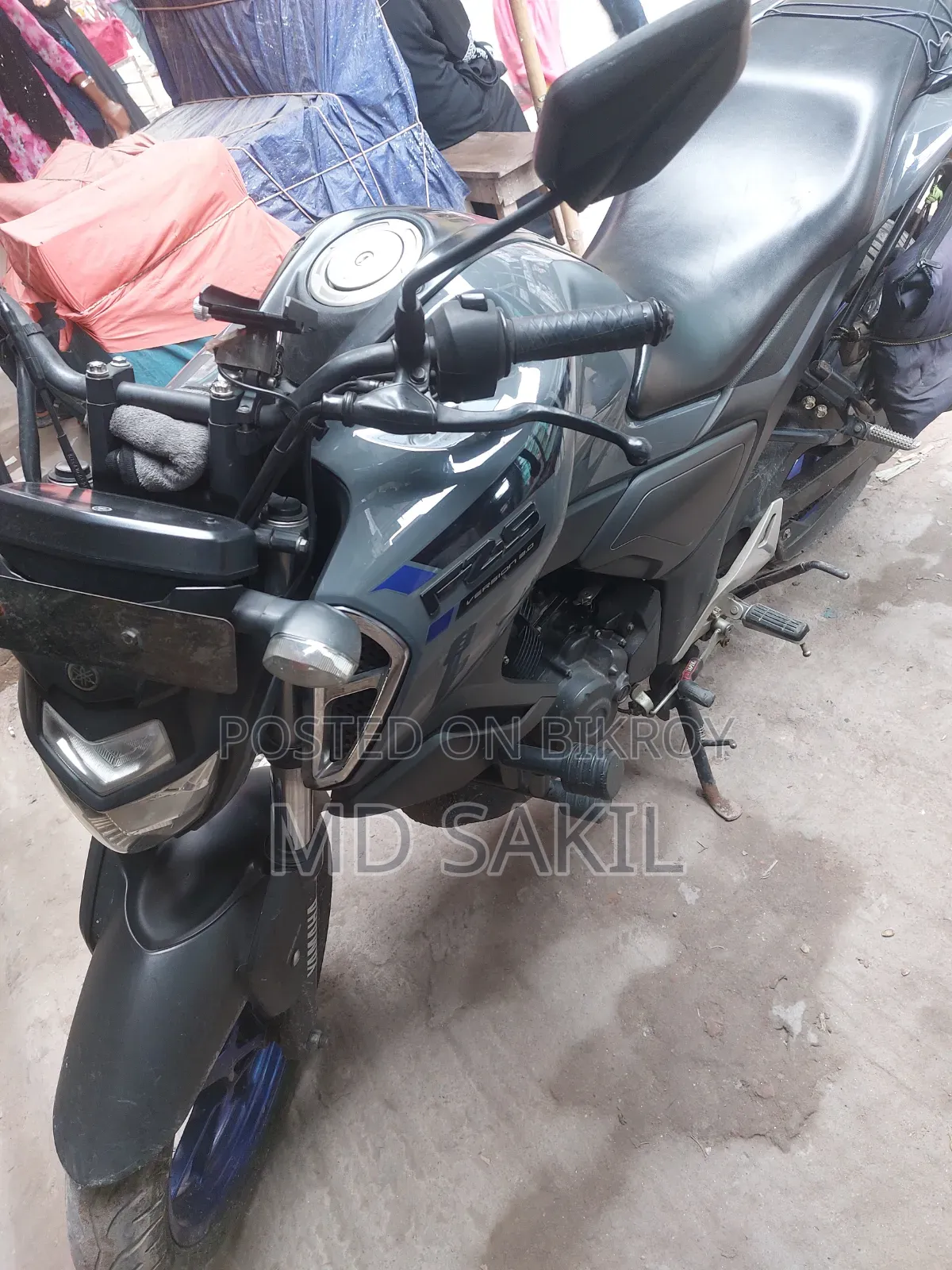 Yamaha FZS V3 2022 Gray