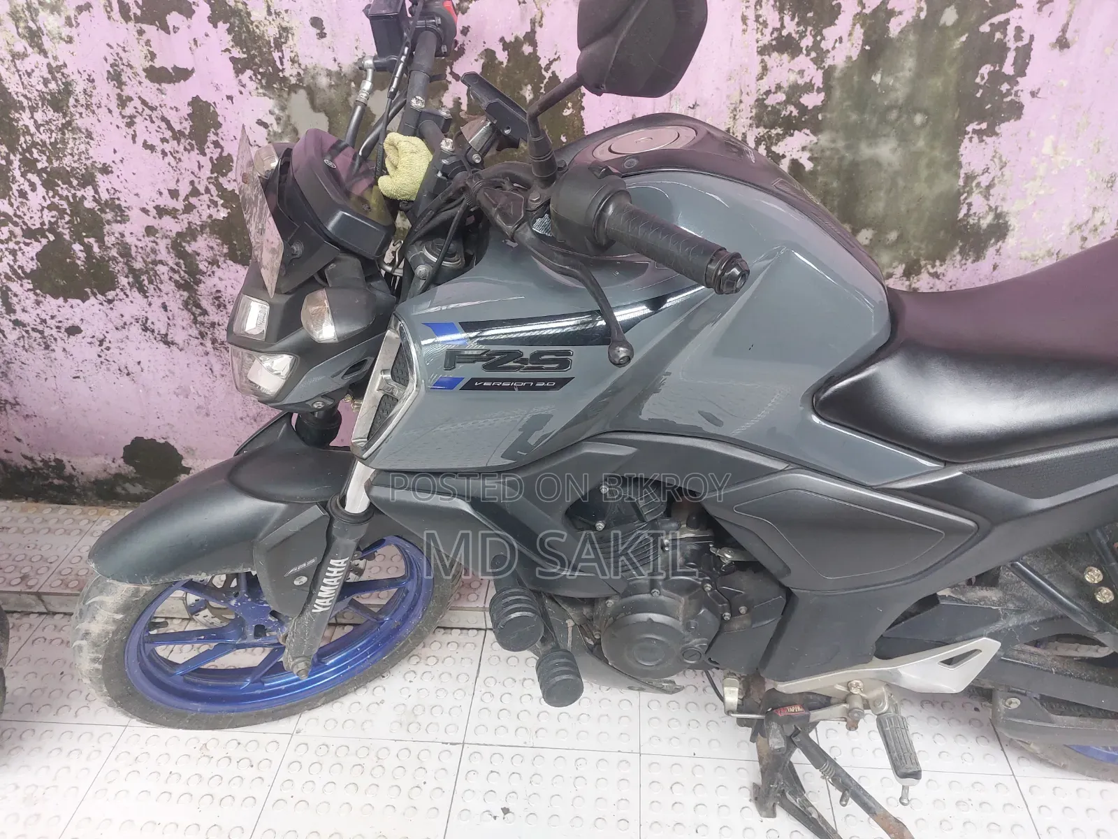 Yamaha FZS V3 2022 Gray