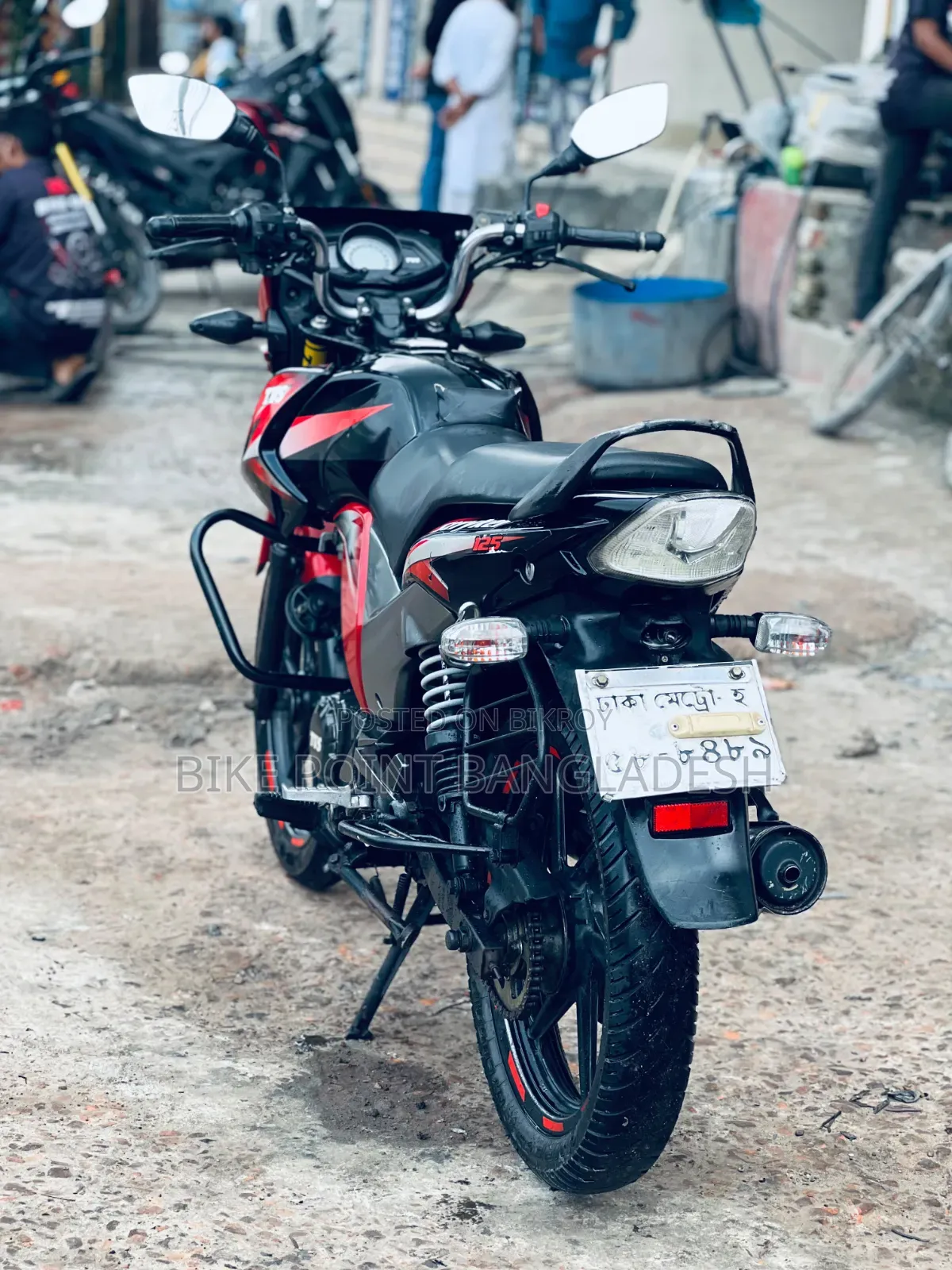 TVS Stryker 125 2018 Red