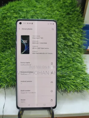 OnePlus 8 5G UW (Verizon) 128 GB Gray