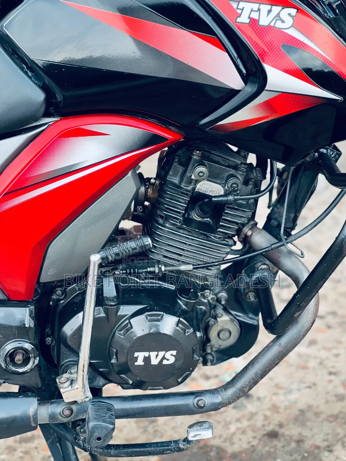 TVS Stryker 125 2018 Red