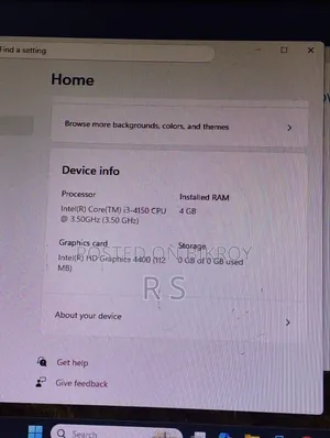 Desktop Computer HP 4GB Intel Core I3 SSHD (Hybrid) 500GB