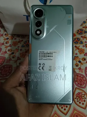 নতুন টেকনো পোভা কার্ভ ২৫৬ জিবি সিলভার
