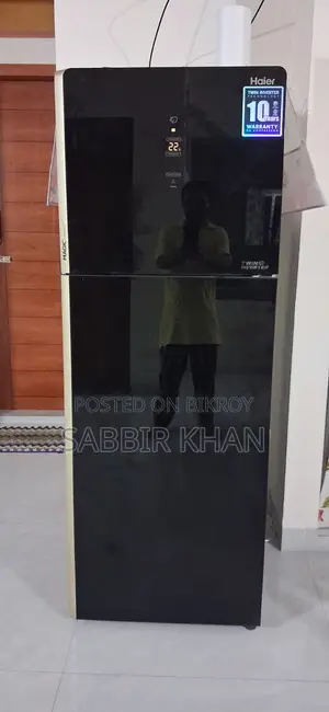 Haier 319L Twin Inverter Refrigerator HRF-330WDBG