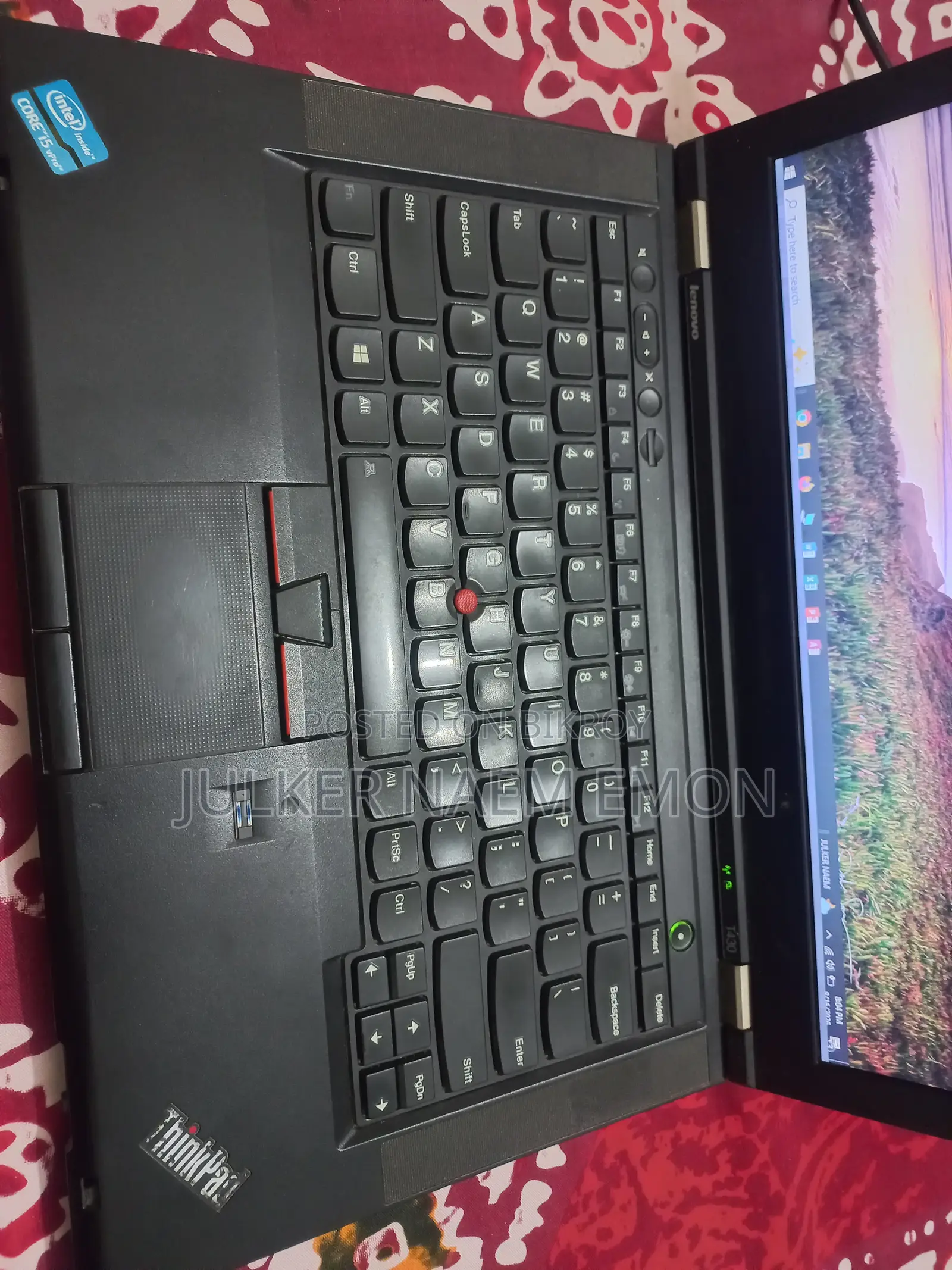 Laptop Lenovo ThinkPad T430 8GB Intel Core i5 SSD 500GB