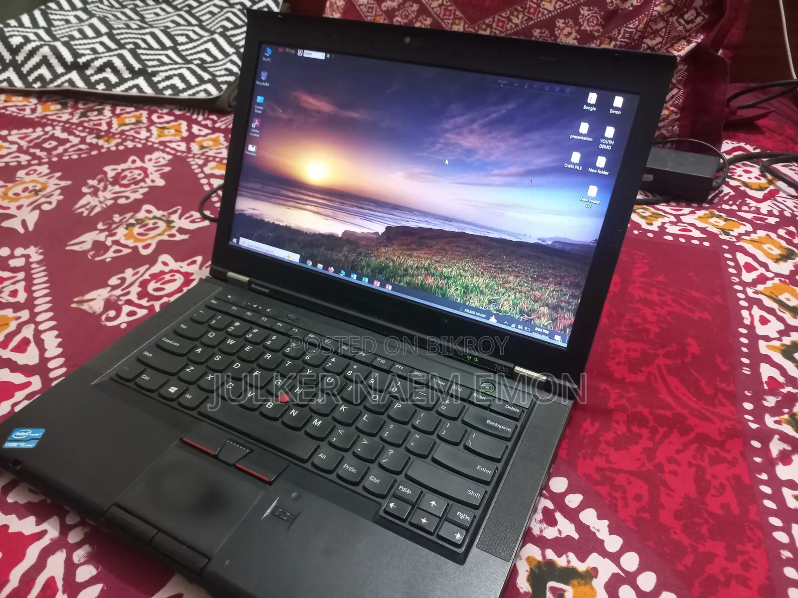 Laptop Lenovo ThinkPad T430 8GB Intel Core i5 SSD 500GB