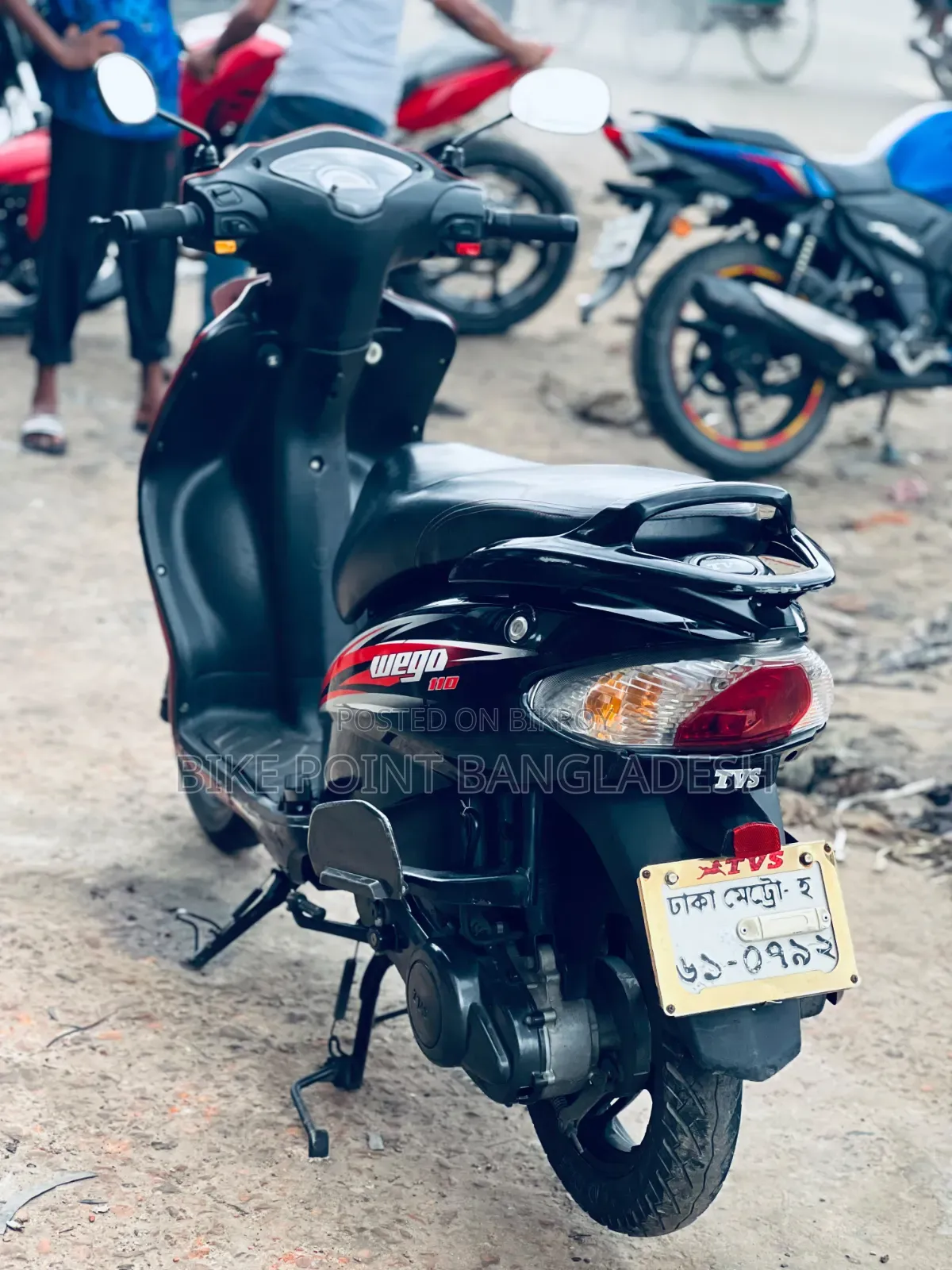 TVS Wego 2019 Black