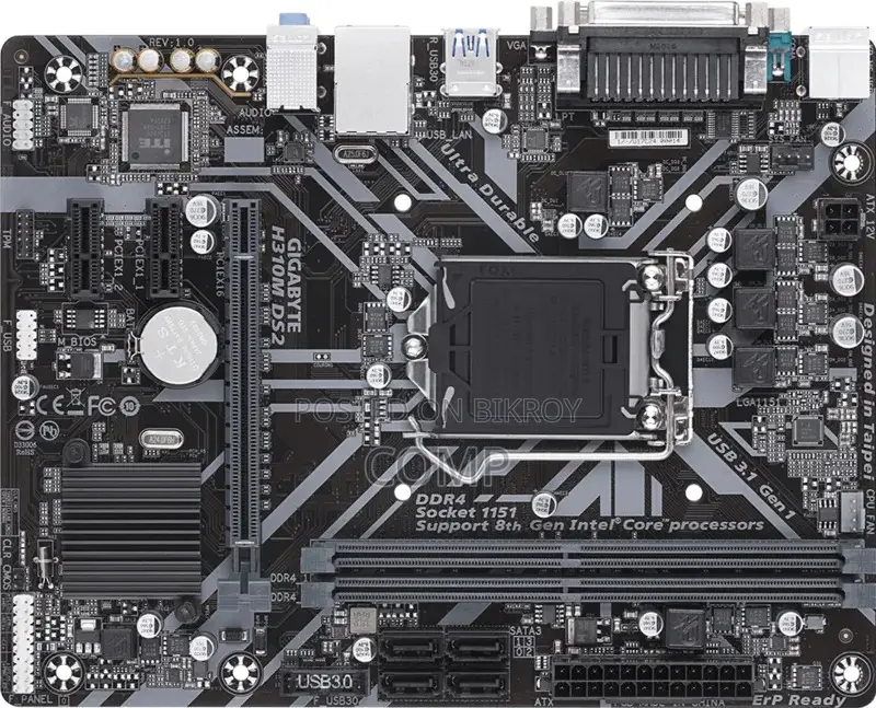 Gigabyte H310M DS2 8th Gen Micro ATX Motherboard