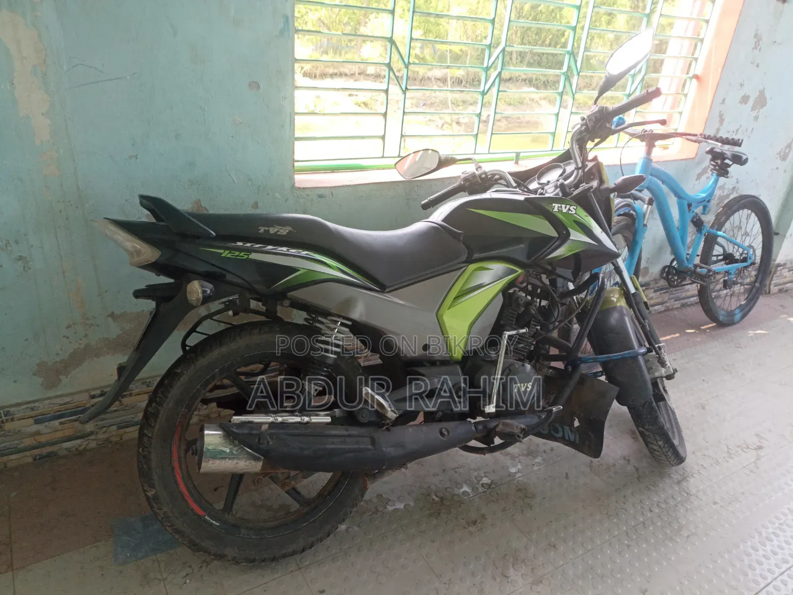 TVS Stryker 125 2020 Green