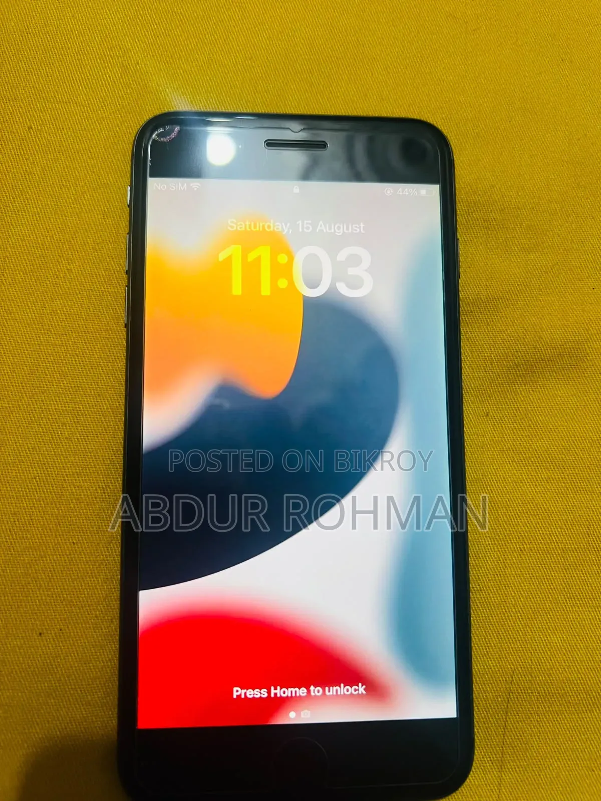 অ্যাপল আইফোন ৮ প্লাস ৬৪ জিবি ব্ল্যাক