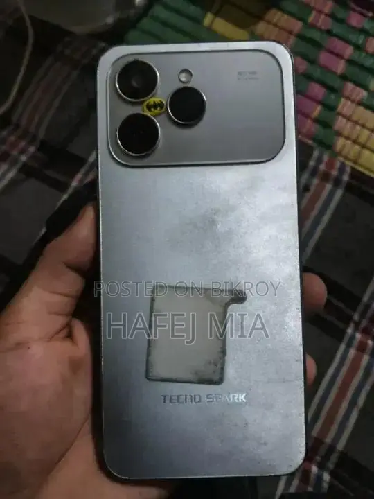 টেকনো স্পার্ক ৪০ ২৫৬ জিবি সিলভার