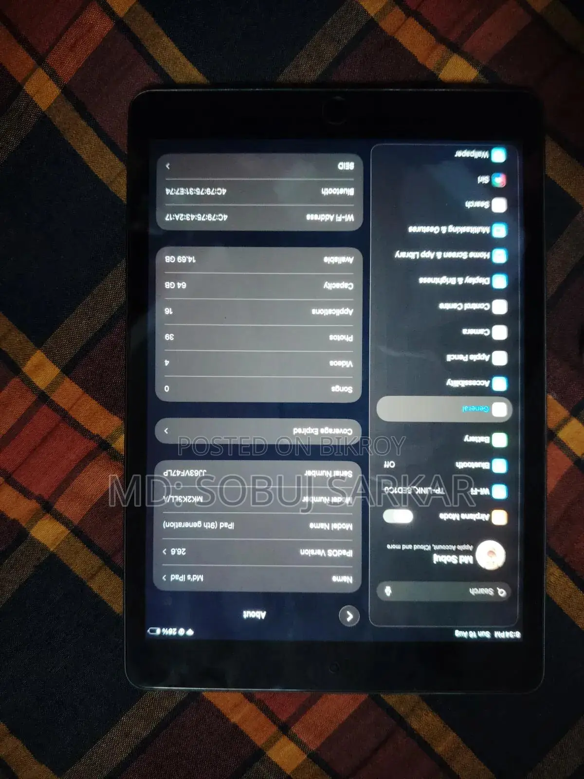 Apple iPad Pro 9.7 (2016) 64 GB Black