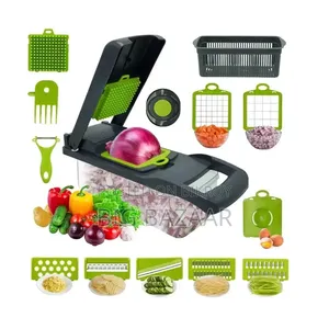 16 PCS Multifunctional Vegetable Chopper Slicer