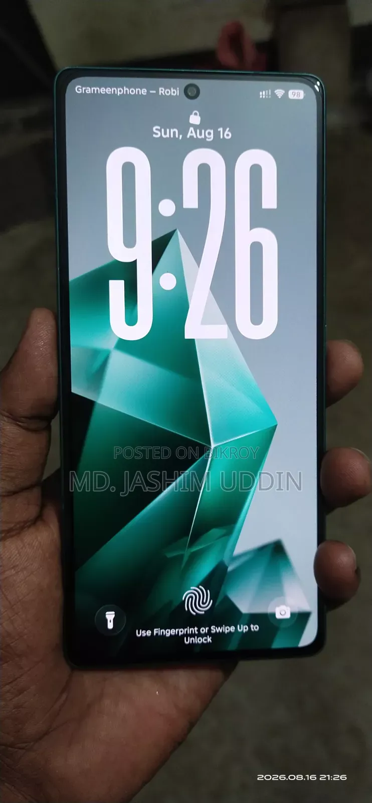 ইনফিনিক্স নোট ৫০ ৪জি ২৫৬ জিবি ব্লু