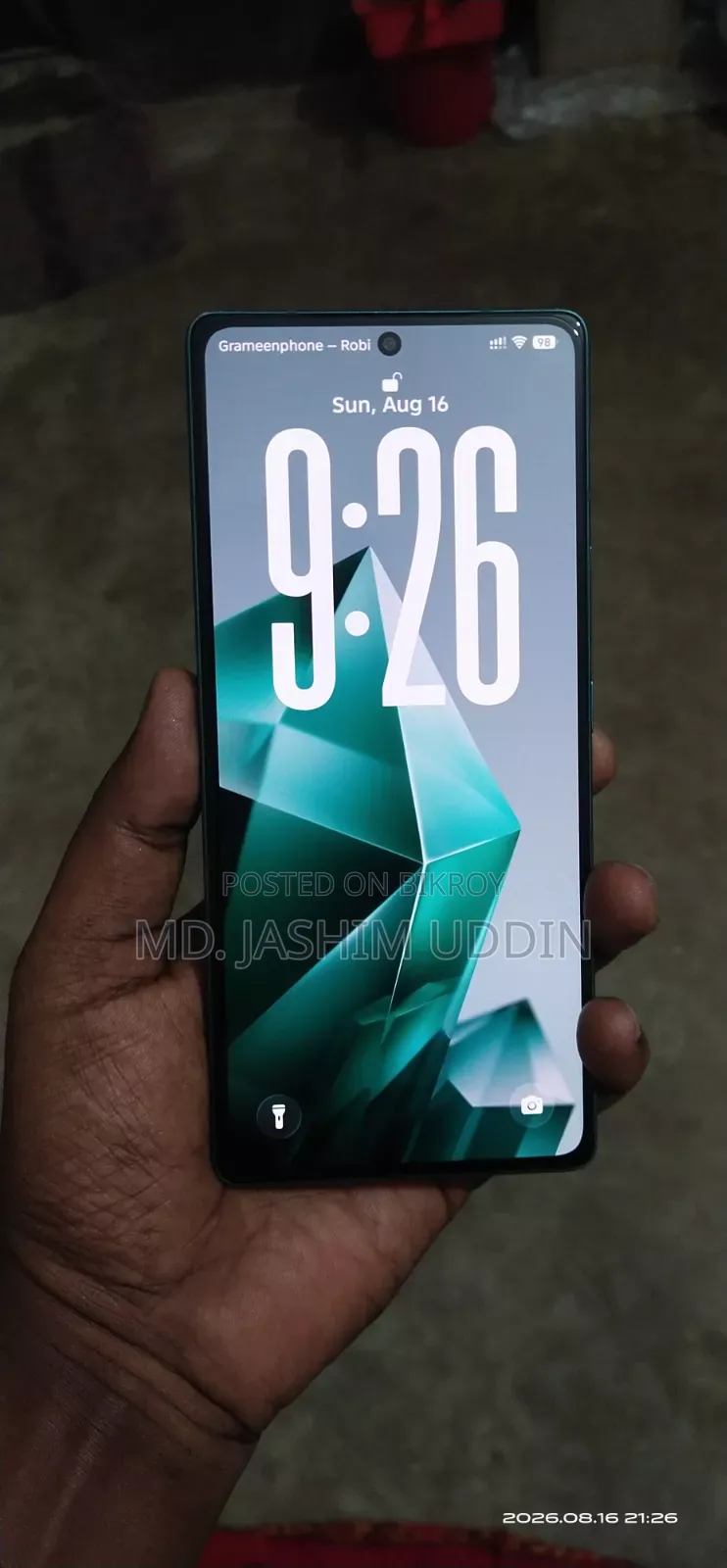 ইনফিনিক্স নোট ৫০ ৪জি ২৫৬ জিবি ব্লু